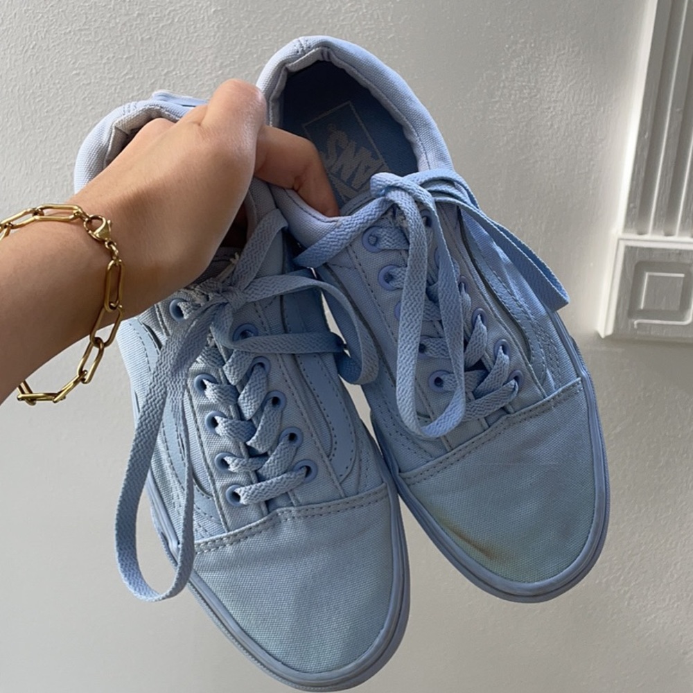 Baby blue vans